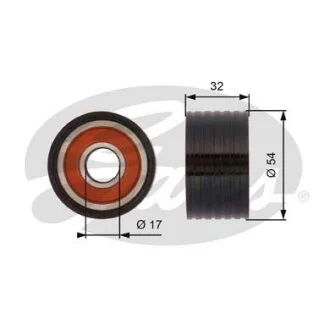 Шків привідного паса GATES T42166