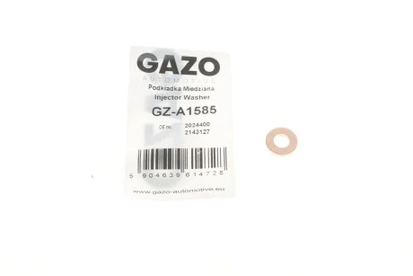 Шайба під форсунку GZ-A1585 GAZO GZA1585
