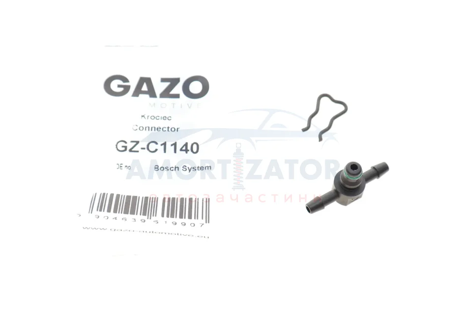 Штуцер GAZO GZC1140 (фото 1)