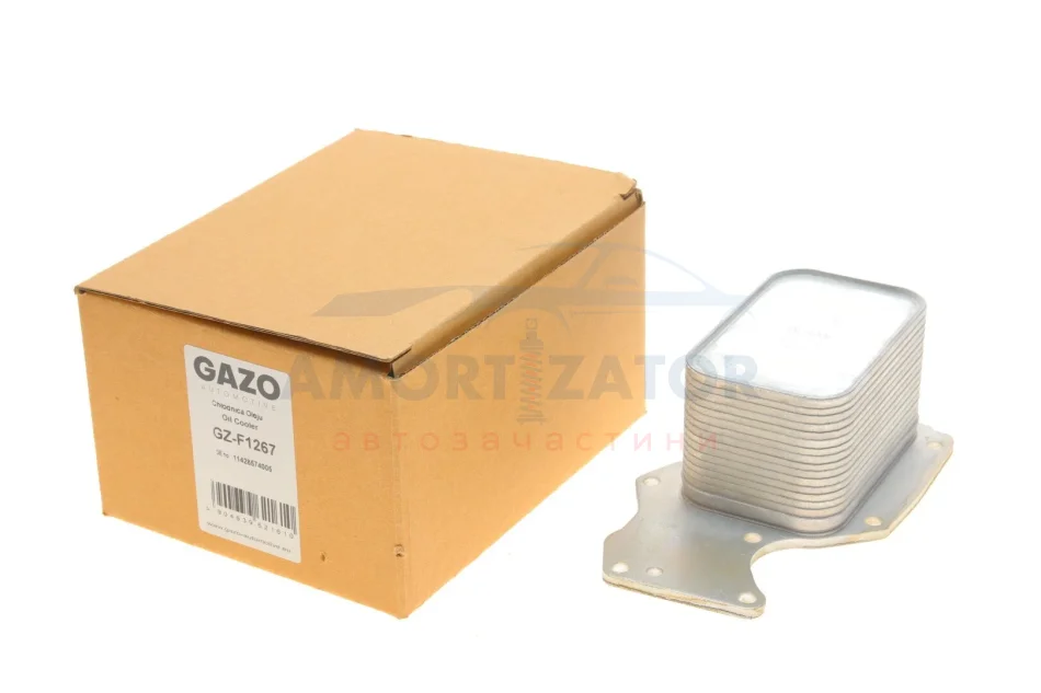 Радіатор оливи GZ-F1267 GAZO GZF1267 (фото 1)