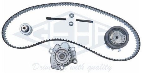 Водяний насос + зубчастий ремінь GEBA K10565A