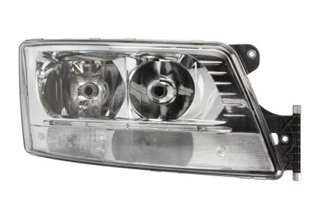 Фара Прав (H21W/H7/LED/PY21W, ручн, без мотора, включає денні ходові вогні, колір відбивача: хром) MAN TGS I, TGX I 06.06- GIANT 131MA50311MR