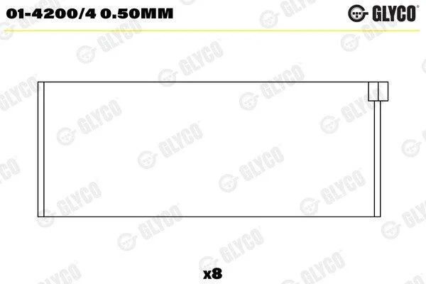GLYCO 014200/4 0.50MM (фото 1)