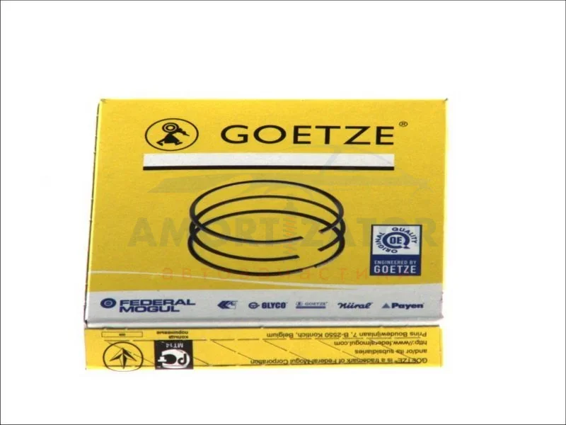 Кільця поршневі,комплект GOETZE 0810740000 (фото 1)