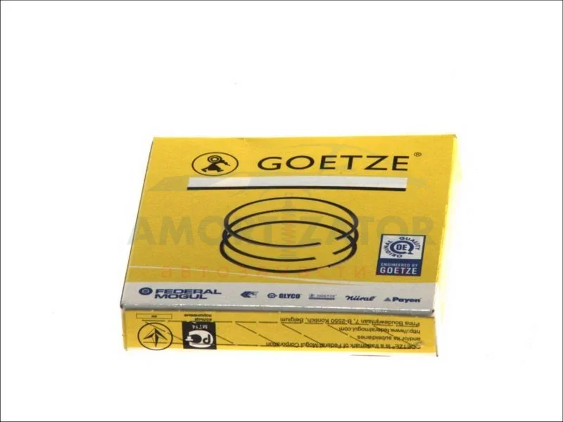 Комплект кілець на поршень GOETZE 0812480000 (фото 1)