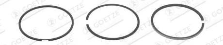 Комплект кілець поршневих з 3 шт. GOETZE 0813750030