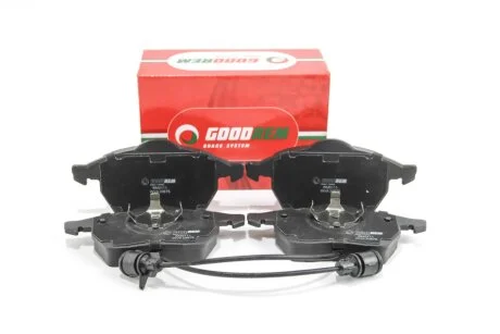 Гальмівні колодки пер. Audi 100/A4/A6 90- (ATE) з датчиком GOODREM RM0111