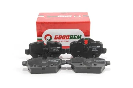 Гальмівні колодки зад. BMW 1 E81/3 E90, E91/MINI Cooper 1.6-2.0 i/D 03- (Lucas) GOODREM RM1211