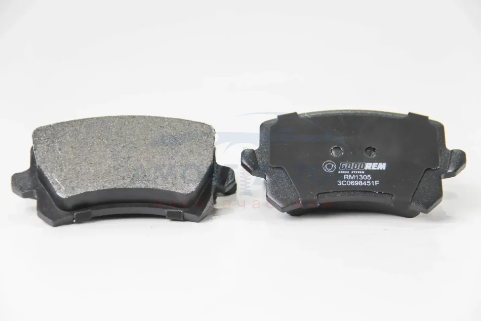 Гальмівні колодки зад. Caddy III/Golf V/Audi A4 03- GOODREM RM1305 (фото 1)