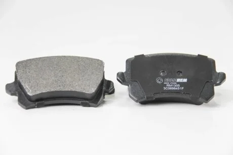 Гальмівні колодки зад. Caddy III/Golf V/Audi A4 03- GOODREM RM1305