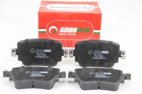 Гальмівні колодки зад. Octavia III/Sharan/Audi Q3 12- (TRW) GOODREM RM1308