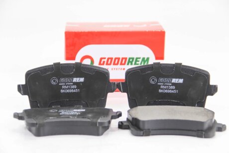 Гальмівні колодки зад. A4 07-/Q5 12- (ATE) GOODREM RM1389