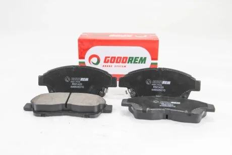 Гальмівні колодки пер. Camry/Carina/Celica/Corolla/Corona (90-02) GOODREM RM1420