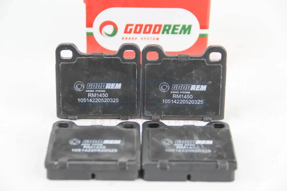 Гальмівні колодки W123/W126/W107 (58-05) GOODREM RM1450 (фото 1)