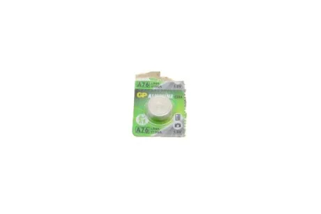 Батарейка дискова Alkaline button cell.1.5V. A76F-U10 GP 4891199015496