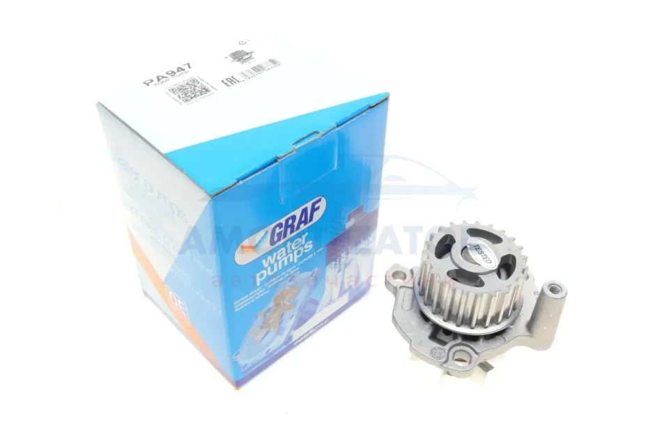 Насос водяний Audi A3-A4/VW Caddy/Golf IV/Passat/T GRAF PA947 (фото 1)
