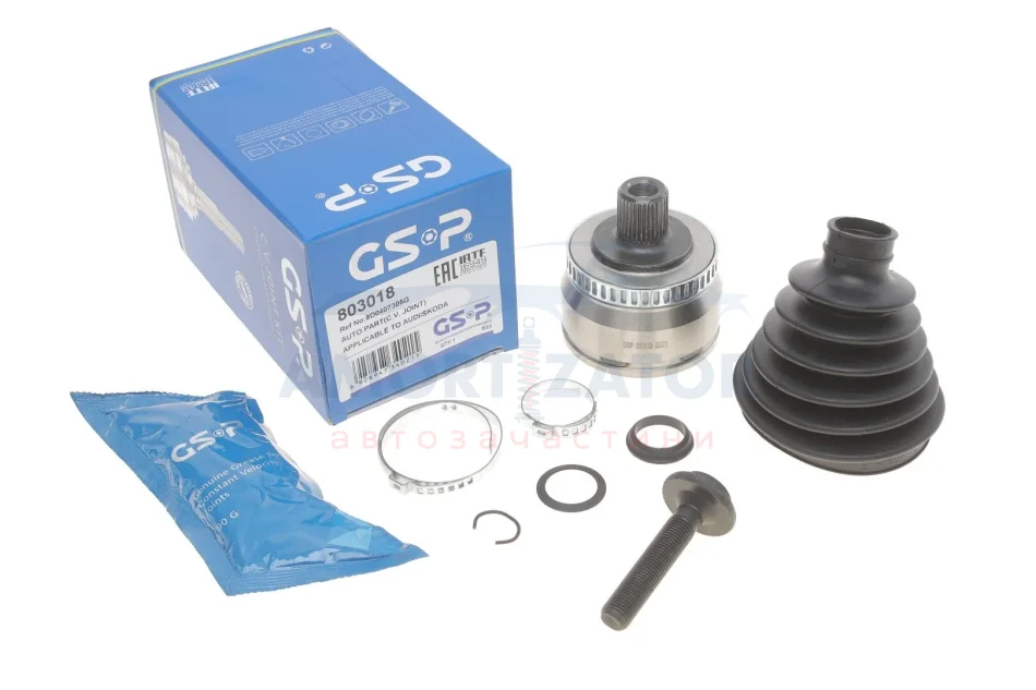 ШРКШ зовн. 33z/30z/53mm ABS:45 Audi A4, A6 Skoda Superb I VW Passat 1.6-2.5D 11.94-03.08 GSP 803018 (фото 1)