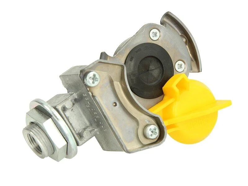 Пневматична муфта (розмір різьби M16x1,5мм, колір жовтий) HALDEX 334085101 (фото 1)