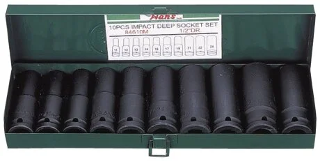 Комплект насадок 1/2" HANS 84610M