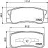 Комплект гальмівних накладок, дискове гальмо HELLA PAGID 8DB 355 009-691 (фото 1)