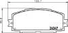 HELLA TOYOTA колодки гальмівні передн.Yaris 05-,Prius 09- PAGID 8DB 355 012361 (фото 1)