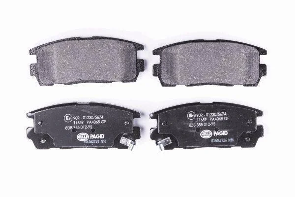 Гальмівні колодки дискові зад. Chevroler Captiva/Opel Antara 2.4, 3.2 V6 06- PAGID 8DB 355 012951 (фото 1)