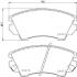 Комплект гальмівних накладок, дискове гальмо HELLA PAGID 8DB 355 013-041 (фото 1)