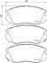 HELLA гальмівні кол. пер. Opel Insignia 08- HELLA PAGID 8DB 355 013-051 (фото 1)