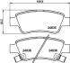 HELLA HONDA гальмівні колодки задн. CR-V 07- HELLA PAGID 8DB 355 013-591 (фото 1)