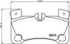Гальмівні колодки дискові зад. Audi Q7/Porsche Cayenne/VW Touareg 3.0Tdi-6.0W12 08.04- PAGID 8DB 355 014631 (фото 2)