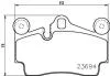 Комплект гальмівних накладок, дискове гальмо PAGID 8DB 355 018711 (фото 1)