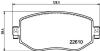 HELLA RENAULT гальмівні колодки передні MEGANE IV HELLA PAGID 8DB 355 025-851 (фото 1)