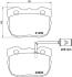 HELLA LAND ROVER гальмівні колодки передні DISCOVERY I 2.5 89-, RANGE ROVER I 2.5 92- HELLA PAGID 8DB 355 037-941 (фото 1)