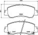 Колодки гальмівні, дискове гальмо HELLA PAGID 8DB355040521 (фото 1)