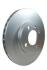 HELLA PRO VW гальмівний диск передн. CADDY II, GOLF III, SEAT HELLA PAGID 8DD 355 101-321 (фото 3)