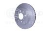 HELLA PRO OPEL гальмівний диск передн. AGILA (A) 00-, SUBARU, SUZUKI HELLA PAGID 8DD 355 111-591 (фото 2)