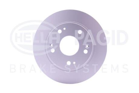 Диск гальмівний з покриттям PRO; задн. HELLA PAGID 8DD355118991
