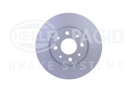 HELLA PRO HIGH CARBON FIAT гальмівний диск передн. DOBLO, ALFA ROMEO, LANCIA PAGID 8DD 355 127151