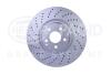 HELLA PRO HIGH CARBON DB гальмівний диск передн. CLS 55 AMG, W221, SL 55 AMG, SLK HELLA PAGID 8DD 355 127-961 (фото 1)