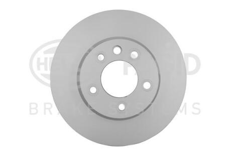 HELLA PRO HIGH CARBON VW диск гальм. передн прав. Touareg 02- PAGID 8DD 355 128-051