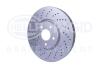 HELLA PRO HIGH CARBON DB гальмівний диск передн. W211, W220 HELLA PAGID 8DD 355 128-151 (фото 2)
