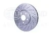 HELLA PRO HIGH CARBON DB гальмівний диск передн. W211, W220 PAGID 8DD 355 128151 (фото 2)