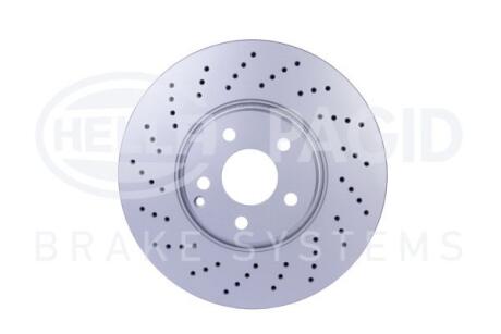 HELLA PRO HIGH CARBON DB гальмівний диск передн. W211, W220 HELLA PAGID 8DD 355 128-151