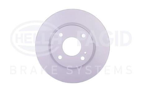 HELLA PRO HIGH CARBON FORD диск гальмівний передній Fiesta 08- HELLA PAGID 8DD 355 128-911