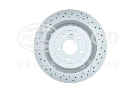 Диск гальмівний PRO High Carbon; задн. / MB GLE, GLS 2015-2019 HELLA PAGID 8DD355132461