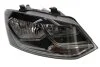 VW Фара основная галоген с мотором,с лампами H7/H7 W5W WY21W прав.Polo 14- HELLA 1EB 012 034021