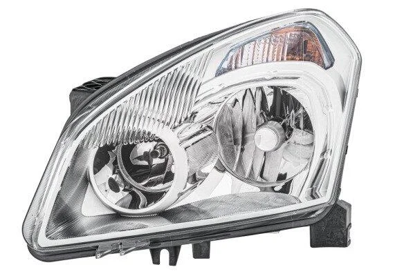 NISSAN Фара основная Xenon с газораз.лампой,с мотором,с предвк.аппаратом D2R H7 PY21W W5W лів.Qashqai 07-10 HELLA 1EF 238 042111 (фото 1)