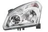 NISSAN Фара основная Xenon с газораз.лампой,с мотором,с предвк.аппаратом D2R H7 PY21W W5W лів.Qashqai 07-10 HELLA 1EF 238 042111