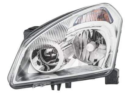 NISSAN Фара основная Xenon с газораз.лампой,с мотором,с предвк.аппаратом D2R H7 PY21W W5W лів.Qashqai 07-10 HELLA 1EF 238 042111