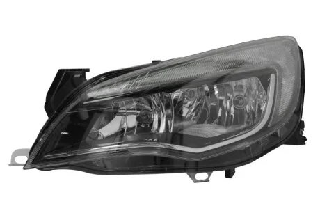 OPEL фара основна галоген з мотором,H7/H7 W21/5W лів.Astra J 12- HELLA 1EG 010 011671